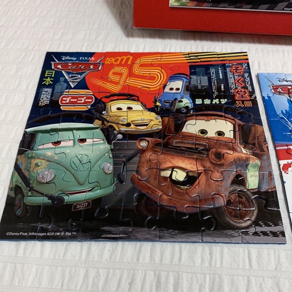 Disney Cars Set of 2 Jigsaw Puzzles by Ravensburger - Picture 3 of 9